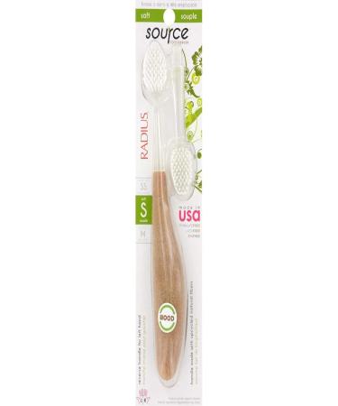 Radius Source Toothbrush Soft | Assorted Colors | 1 Piece - Buy Online on GoSupps.com