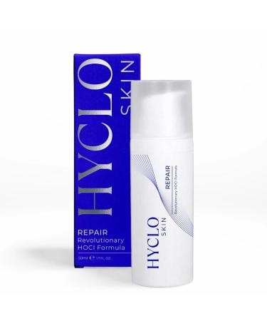 Hyclo Skin Repair Treatment Gel 50ml 90% Hypochlorous Acid Skincare - Skin Repairing Serum for Acne Rosacea Psoriasis Eczema Treatment