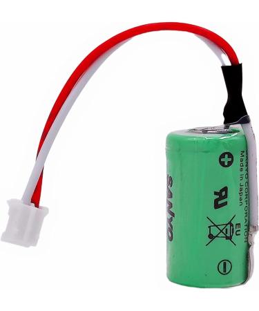 3V 1000mAh CJ1W-BAT01 Battery - 2 Pack CR14250SE-R for CJ1M CP1H CP1L PLC - Green - Buy Online on GoSupps.com