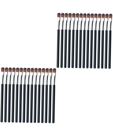 Baluue 50 Pcs Eye Shadow Brush Women Eyebrow Brush Makeup Supplies Diffuser Eye Applicator Artificial Fiber