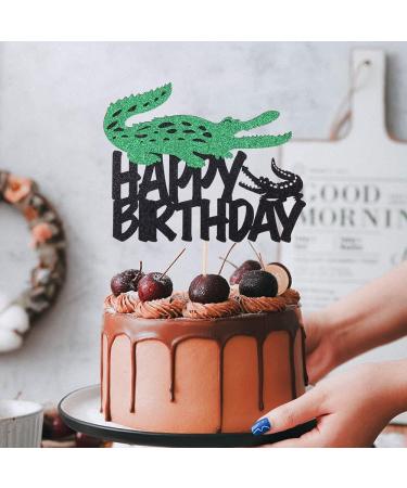 Qerleny burnouts or bows cake topper glittering gender reveal baby shower party decoration his or her boy or girl cake decoration - Buy Online on GoSupps.com