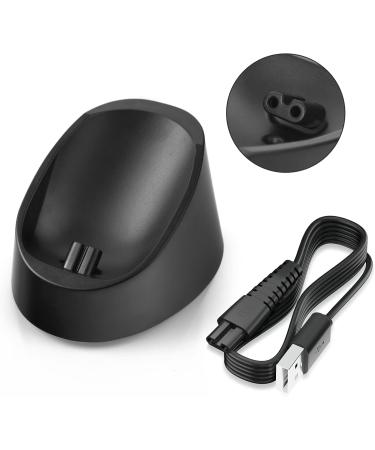 Telfun Anti-Slip Water-Resistant Charging Dock for Head Shaver - USB Powered Stand & Charging Cable for Bald Men | Best eCommerce Shipping Internationally - Buy Online on GoSupps.com