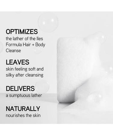 Iles Formula Natural Anti-Bacterial Body Sponge for Optimal Lather and Skin Nourishment - Buy Online on GoSupps.com