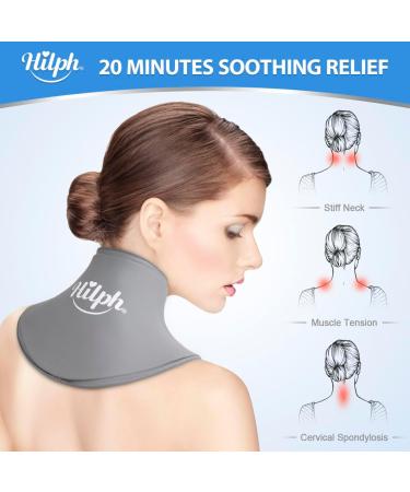 Hilph Neck Gel Cooling Pads for Neck Cancer Relief | Reusable Cold Packs for Pain Swelling & Athletic Recovery - Buy Online on GoSupps.com