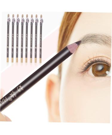 VINTORKY 8pcs Eyebrow Pencil Black Lead Pencils Makeup Sharpener Pencil Wooden - Buy Online on GoSupps.com