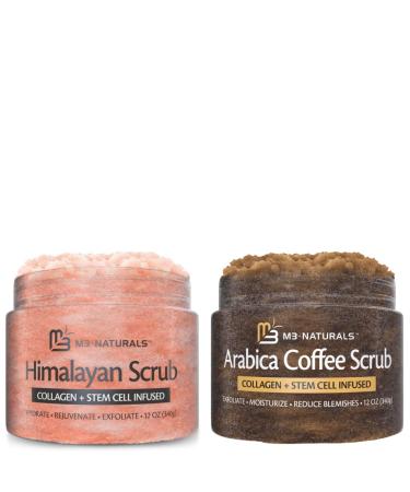 M3 Naturals Himalayan Body Scrub + Arabica Coffee Body Scrub