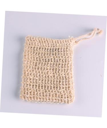 Healeved 6pcs Handmade Soap Storage Bag Drawstring Soap Bag Natural Loofa Mesh Soap Bag Sisal Soap Bag Shower Foaming Mesh Exfoliating Loofah Pouch Toilet Bath Plant Mesh Bag Cotton Linen - Buy Online on GoSupps.com