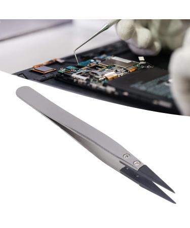 High-Quality Plastic & Stainless Steel Tweezers | Carbon Fiber Design for Aerospace & Microelectronics - Buy Online on GoSupps.com