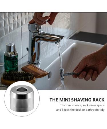 FOMIYES 2pcs Razor Holder & Shaver Stand Base - Durable Aluminum Alloy Organizer for Home & Travel - Buy Online on GoSupps.com