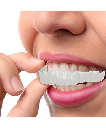 YTXY Instant Cosmetic Teeth - 2 Pairs of Temporary Dental Veneers for Whitening & Denture Cover - Buy Online on GoSupps.com