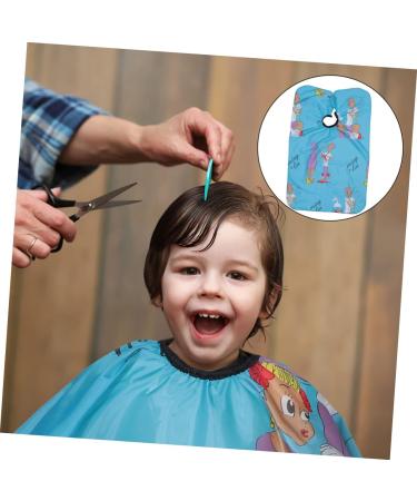 DOITOOL Children's Hair Cutting Cloth Toddler Shawl Hair Dye Pongee Material - Buy Online on GoSupps.com