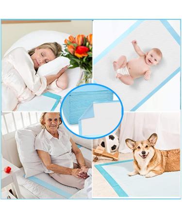 Incontinence Pad Disposal 60x90 cm | 10 Pack - Ideal for Bladder Weakness Newborns Pets & Seniors - Buy Online on GoSupps.com