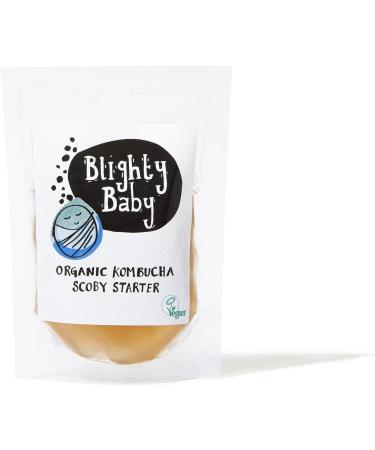 Organic Kombucha Starter Kit with SCOBY Fluid and Orange Pekoe Tea - Buy Online on GoSupps.com