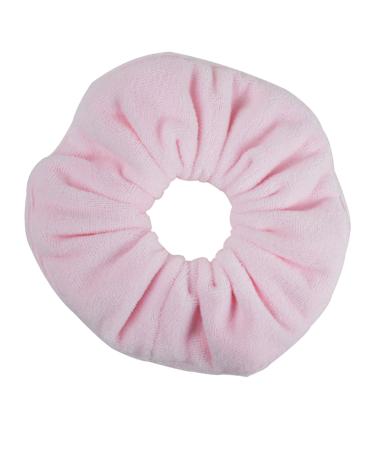 amangul Large Drying Scrunchies Hair Towel Scrunchies Ponytail Holder Hair Drying Scrunchies Microfiber Hair Ties For Wet Hair(Pink)