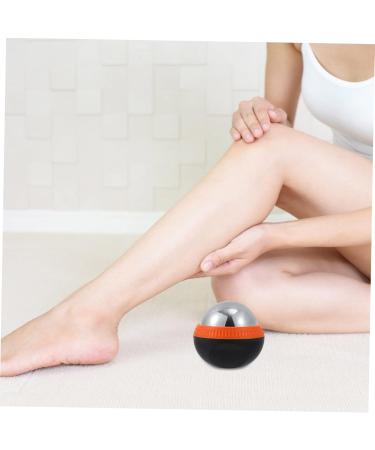 Shop Healeeved 1-Piece Stainless Steel Massage Ball - Cold Therapy Yoga Roller & Foot Massage Device | Fitness Accessories - 8.3x7.5x7cm - Buy Online on GoSupps.com