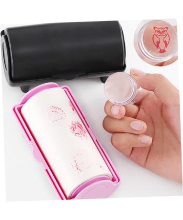 POPETPOP stamping nail polish nail beauty tools Nail Remover Pads Easy Use Nail Art Accessories nail polish stamp kit Nail Beauty Art Tool clear nail stamper Nail supplies cosmetic 11.5X6CM Black - Buy Online on GoSupps.com