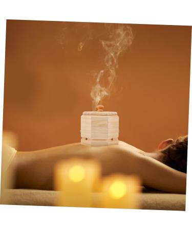 Hapinary 1 Cardon Moxibustion Box | Fertility & Metabolic Health | MoxaBchen Herbal Container & Holder - Buy Online on GoSupps.com