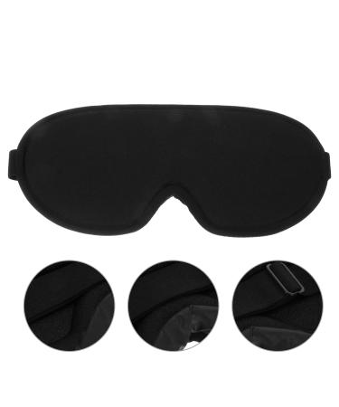FRCOLOR Blackout Eye Mask - Adjustable Cotton Sleeping Shades for Travel & Home | Comfortable Light Blocking Covers for Women & Men - Buy Online on GoSupps.com
