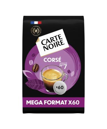 CARTE NOR Caf Cors Intense Ar me Puissant en Dosettes Compatibles Senseo (60 unit s) - Lot de 3 - vendu par Lot