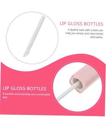 BELLIFFY 6pcs Lip Gloss Empty Tube Eyeline Empty Bottle Lip Tube Eyeliner Eyelash Mascara Tube Pink Abs 1 g (Pack of 1) Pink - Buy Online on GoSupps.com