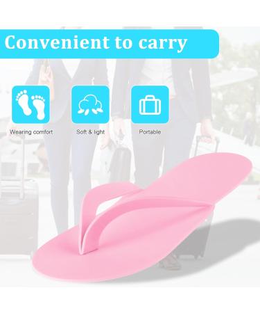 NICEMOVIC 72 Pairs Disposable Pedicure Slippers | Multi-Color Foam Flip Flops for Salon & Spa | Bulk Pedicure Shoes for Women - Buy Online on GoSupps.com