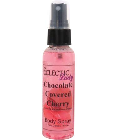 Chocolate Covered Cherry Body Spray 2 ounces Body Mist for Women with Clean Light & Gentle Fragrance Long Lasting Perfume with Comforting Scent for Men & Women Cologne with Soft Subtle Aroma For 2 Fluid Ounces
