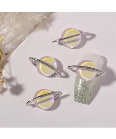 Metal Nail Studs Nail Art Gems 3D Nail Charms Saturns Shape Nail Art Decorations Nail Rhinestones For Manicures Designs Planet Nail Charms For Acrylic Nails Planet Nail Charms 3D Nail Charms With Nail - Buy Online on GoSupps.com