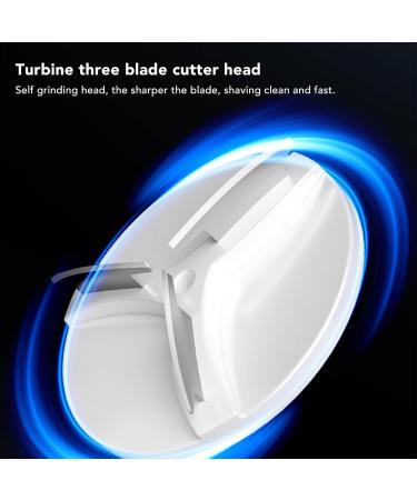 Mini Mustache Trimmer High Sharpness Blade Mini Electric Beard Trimmer Long Plastic and Stainless Steel High Efficiency for Men Travel (Vertical Stripe Style) - Buy Online on GoSupps.com