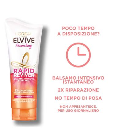Elvive Intensive Conditioner for Straight Hair - 210g | Nourishing Formula for Smooth & Shine | International Shipping Available - Buy Online on GoSupps.com