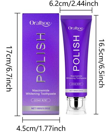 Natural Toothpaste | 153g Gentle Refreshing Deep Clean - Removes Dental Stains For Adults Women Men Coffee Lovers Morning Evening Daily Travel Home Office - Buy Online on GoSupps.com