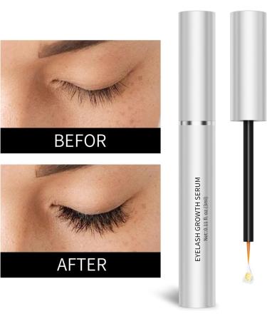 Housn Eyelash Growth Serum - Vegan Eyelash Booster for Fast Growth - Longer, Thicker, Healthier Lashes - 3ml - Buy Online on GoSupps.com