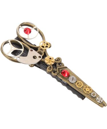 Beaupretty Steampunk Hair Clip Gear Scissor Hair Clip Decorative Hair Clip Punk Hair Clip Gothic Vintage Hair Clip Retro Barrette Lolita Hair Clip - Buy Online on GoSupps.com