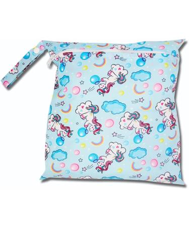 Buy Egurs Wetbag Waterproof Reusable Diaper Bag | International Shipping | Nappy Bag - 30x28cm Horse Design - Buy Online on GoSupps.com