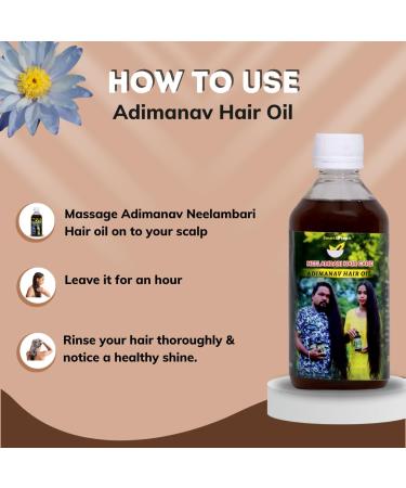 Buy Adivasi Neelambari Hair Oil for Hair Growth | 100ml | Ideal for Men & Women - International Shipping Available - Buy Online on GoSupps.com