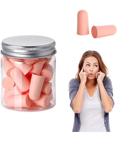 Soft Ear Plugs - Ear Plugs for Sleeping Noise Cancelling - Noise Blocker Slow Rebound Microbubble Pore for Concert Sleeping Tosier Cherry Blossom Powder 24 Pieces - Buy Online on GoSupps.com