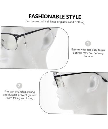 Fomiyes 3-Piece Stylish Glasses Chain & Anti-Lost Mask Tapes | Trendy & Functional Eyewear Accessories - International Shipping Available - Buy Online on GoSupps.com