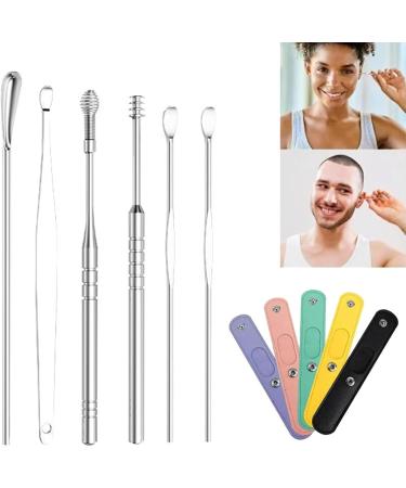 Pleteffect Ear Pleteffect Ear Cleaner The Most Professional Ear Cleaning Master in 2024 Earwax Cleaner Tool Set with Portable Keychain PU Leather Case 6 Pcs(Pink) Black - Buy Online on GoSupps.com
