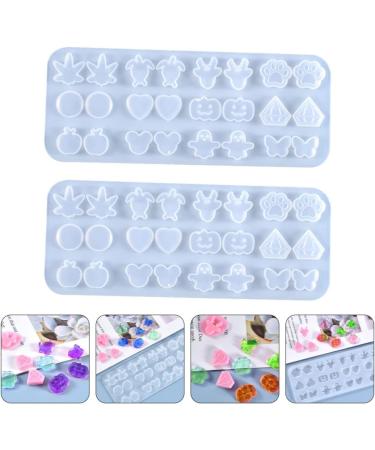 SEWACC Resin Jewelry Molds Set - 6 Pcs Silicon Earring & Pendant Moulds for DIY Jewelry Making | Epoxy Resin Casting Kit with Silicone Gummy Molds - Handmade Earrings | 5.8x14.5cmx3pcs - Buy Online on GoSupps.com