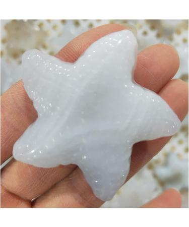 Gemstones and Crystals 1Pcs 3-5cm Agate Starfish Ornament Stone Stone Mineral Specimen - Buy Online on GoSupps.com