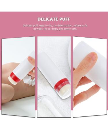 ERINGOGO Bo te Poudre pour B b 2 Pi ces Contenant Portable Houppette Douce Flacon Compact pour Poudre Bo te de Voyage Pratique pour Soins Peau des Tout-petits Couleur - Buy Online on GoSupps.com