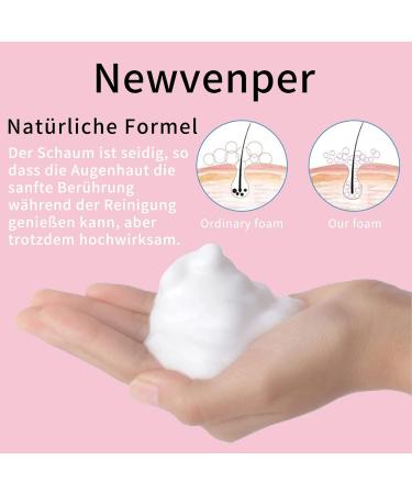 Premium Eyelash Shampoo Foam Cleanser with Brush - 100ml for Extensions | At Home & Salon Use - Buy Online on GoSupps.com