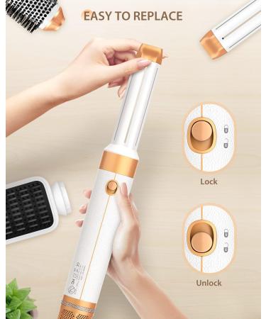 PRITECH 7-in-1 Hair Dryer Brush Set | High-Speed Volumizer & Styling Tools with Diffuser | International Shipping Available - Buy Online on GoSupps.com
