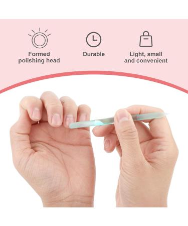 Professional Glass Cuticle Pusher Set - 3 Pieces Cuticle Remover Tool & Precision Nail File for Perfect Nail Care - Buy Online on GoSupps.com