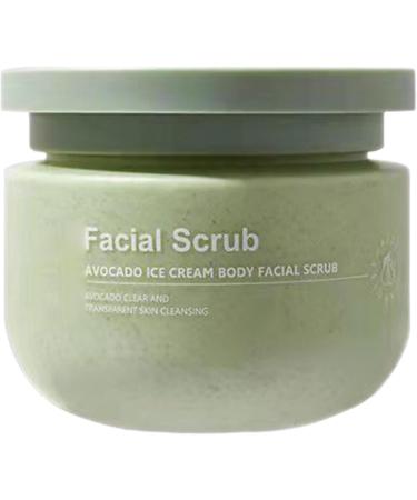 Gel douche exfoliant naturel 250 g corps mains et pieds doux et hydratant convient aux femmes claircissant taille unique vert - Buy Online on GoSupps.com