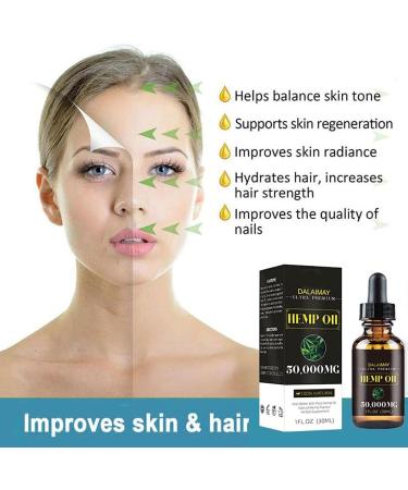 Organic Hemp Seed Oil - 30ml Massage Oil for Relaxation & Stress Reduction | Essential Oil Body Care | International Shipping - Buy Online on GoSupps.com