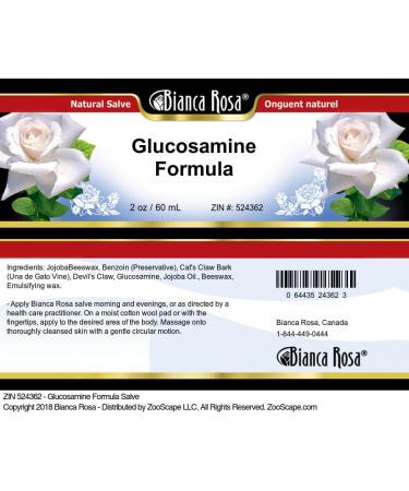 Bianca Rosa Glucosamine Formula Salve (2 oz ZIN: 524362) 1 - Buy Online on GoSupps.com