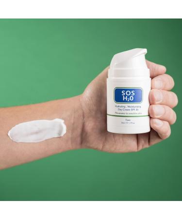 SOS H20 Day Cream with SPF 30 50ml - Buy Online on GoSupps.com