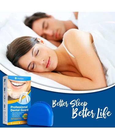 Mouth Guard for Grinding Teeth-Mouth Guard for Clenching Teeth at Night-Night Guard Stops Bruxism Tmj & Eliminates Teeth Clenching-2 Sizes Pack of 6 - Buy Online on GoSupps.com