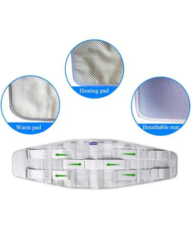 Breathable Back Support Belt for Men & Women - Relief for Lower Back Pain Non-Slip Lumbar Support Sciatica Relief Adjustable A XL/XL - Buy Online on GoSupps.com