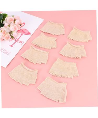 Beaupretty 8 Pairs Peep-Toe No-Show Socks for Men & Women | High Heel Five Toes & Half Socks - Perfect for Any Occasion - Buy Online on GoSupps.com